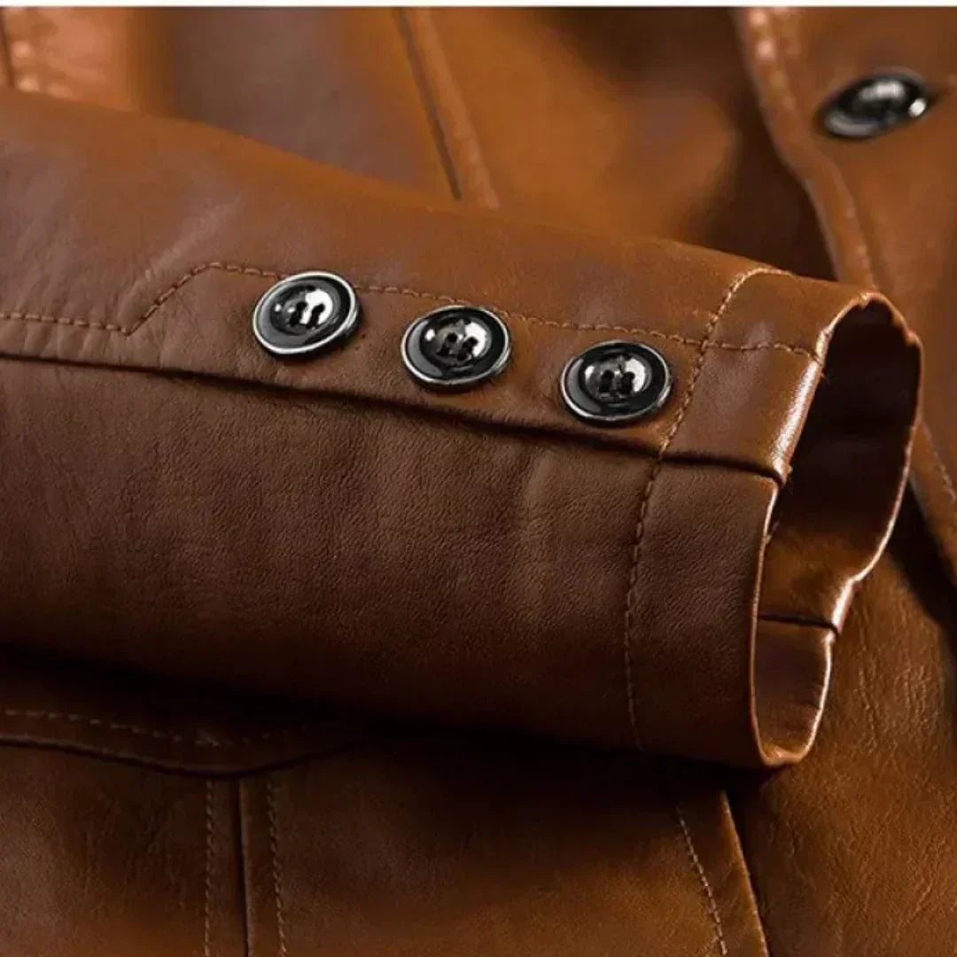 Fabian™ | Veste Décontractée en Similicuir Premium