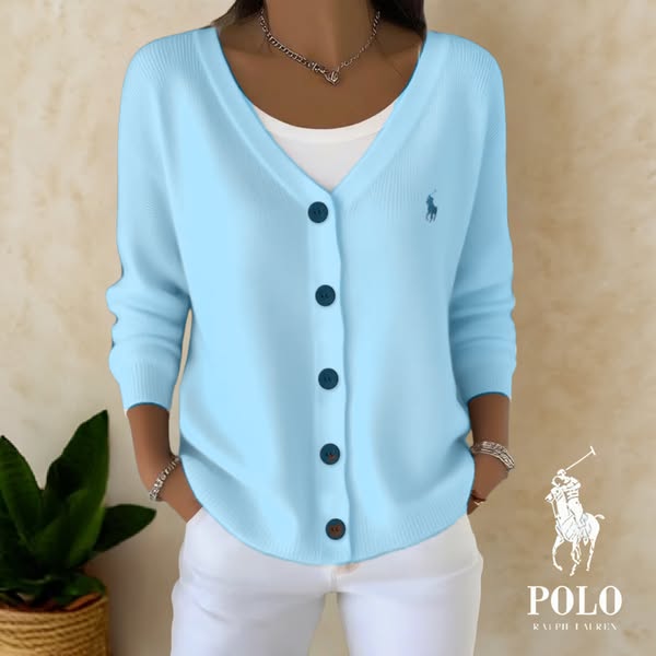 🇫🇷 Cardigan Élégant en Maille – Col V