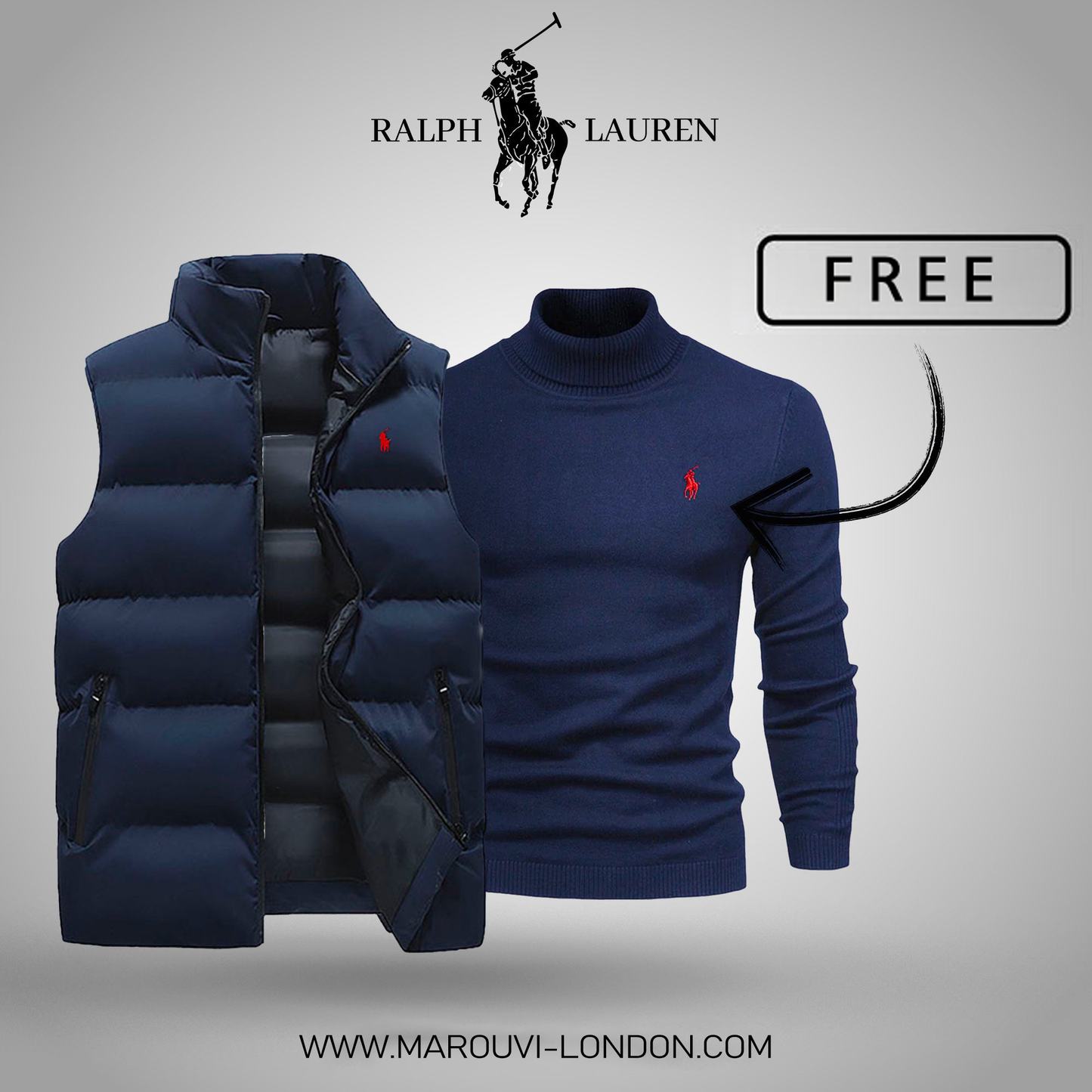 Elandor™ RL | Gilet Élégant avec Pull Offert