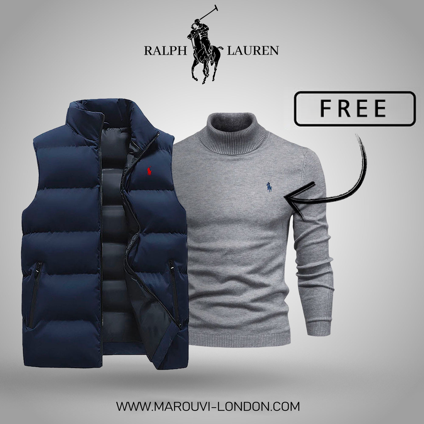 Elandor™ RL | Gilet Élégant avec Pull Offert
