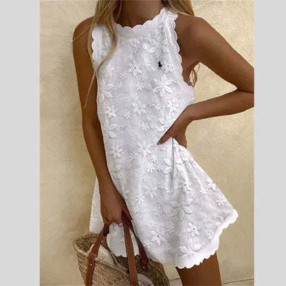 🔥Robe décontractée sans manches unie RL