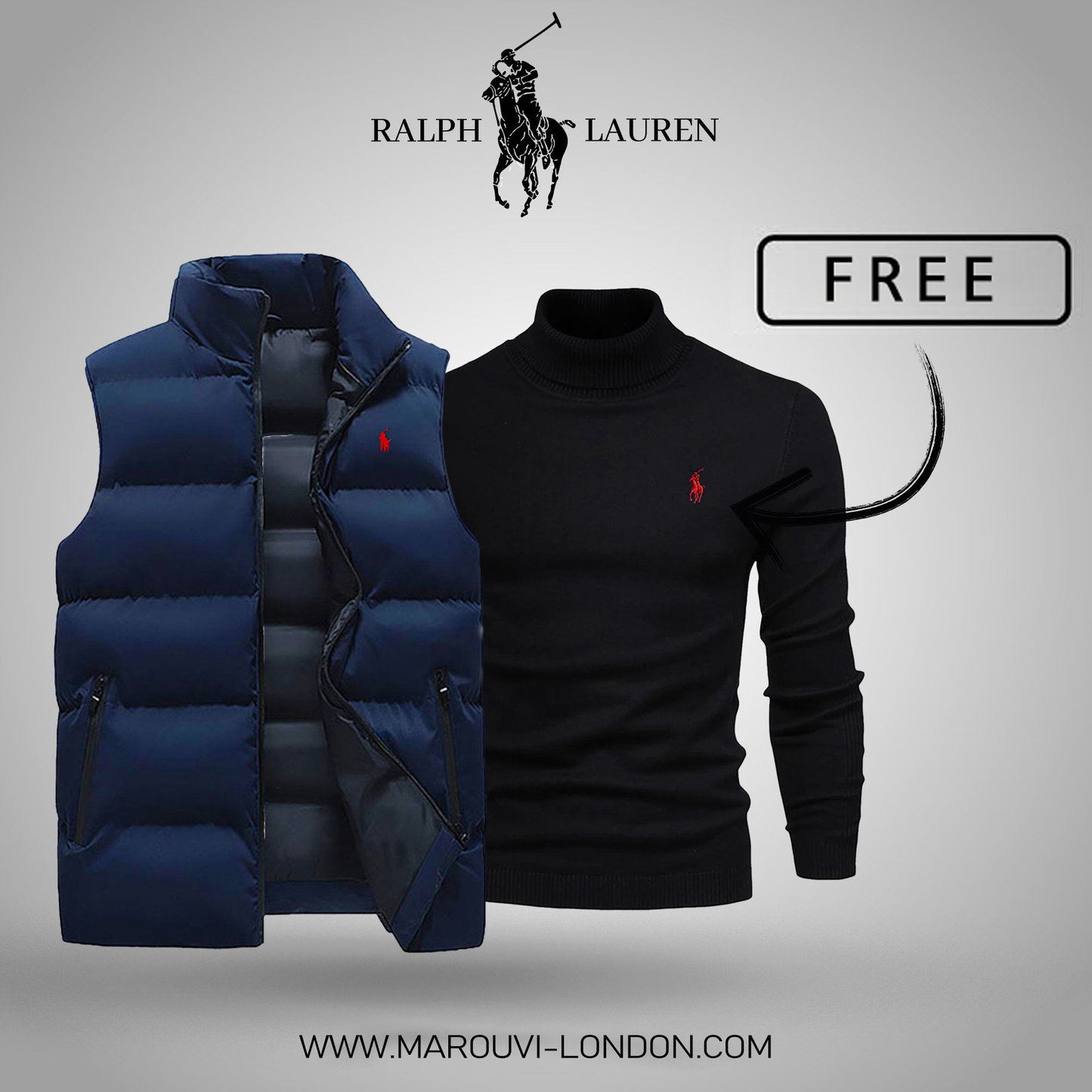 Elandor™ RL | Gilet Élégant avec Pull Offert