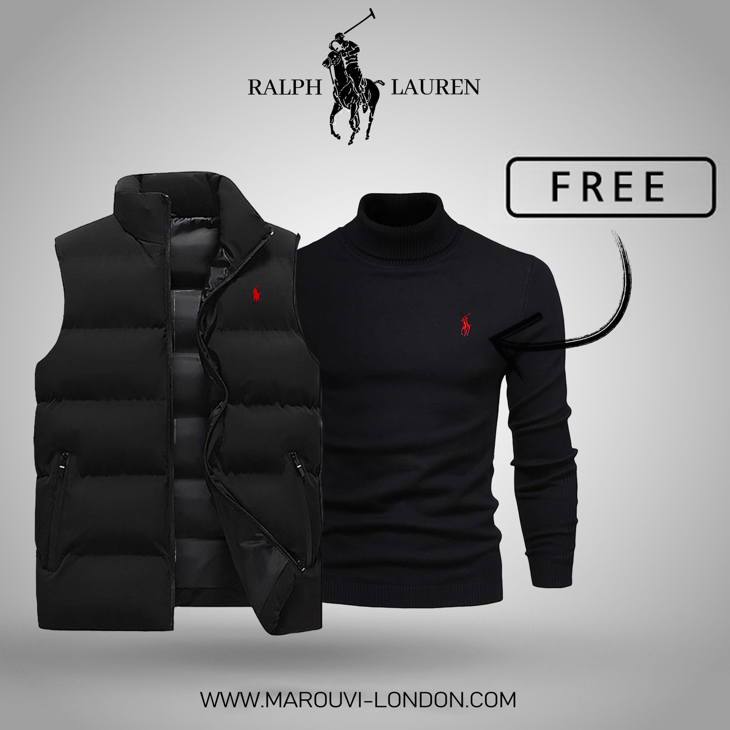 Elandor™ RL | Gilet Élégant avec Pull Offert