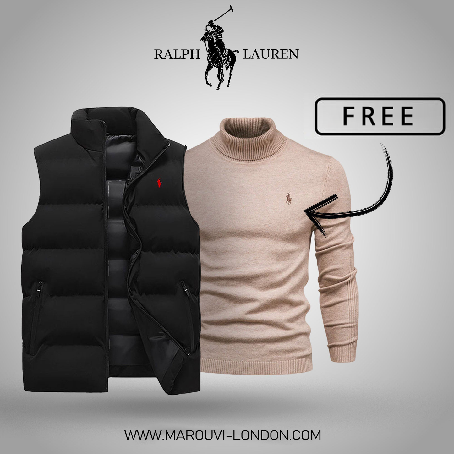 Elandor™ RL | Gilet Élégant avec Pull Offert