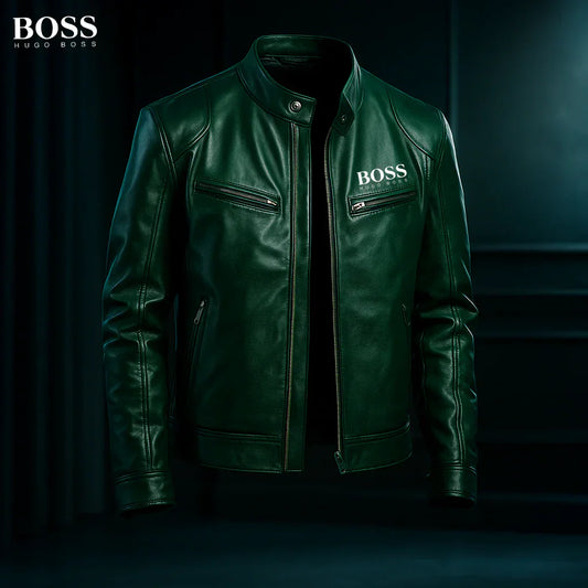 Hembert™ | Veste en Cuir Premium