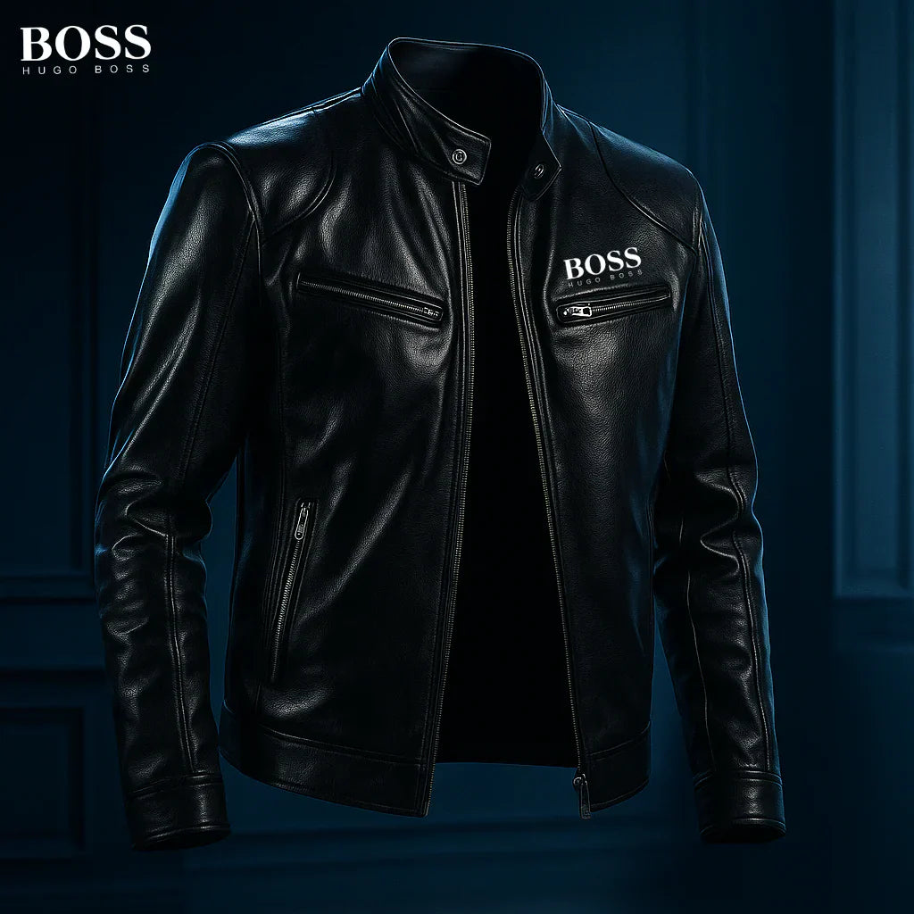 Hembert™ | Veste en Cuir Premium