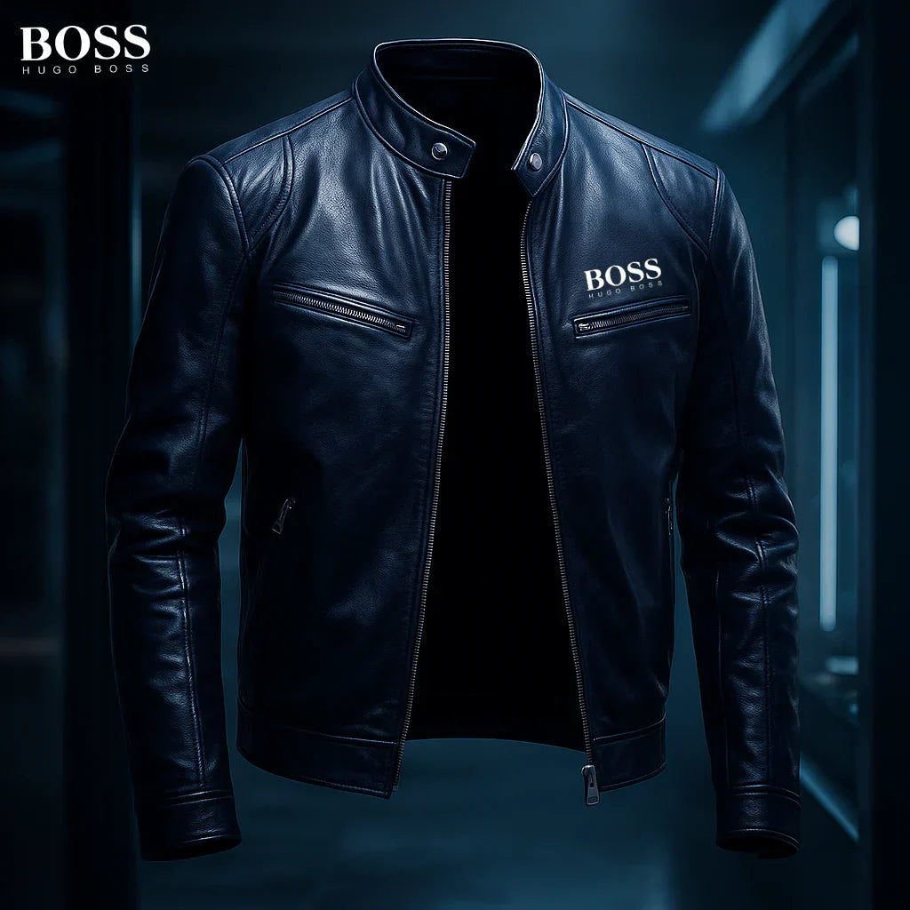 Hembert™ | Veste en Cuir Premium