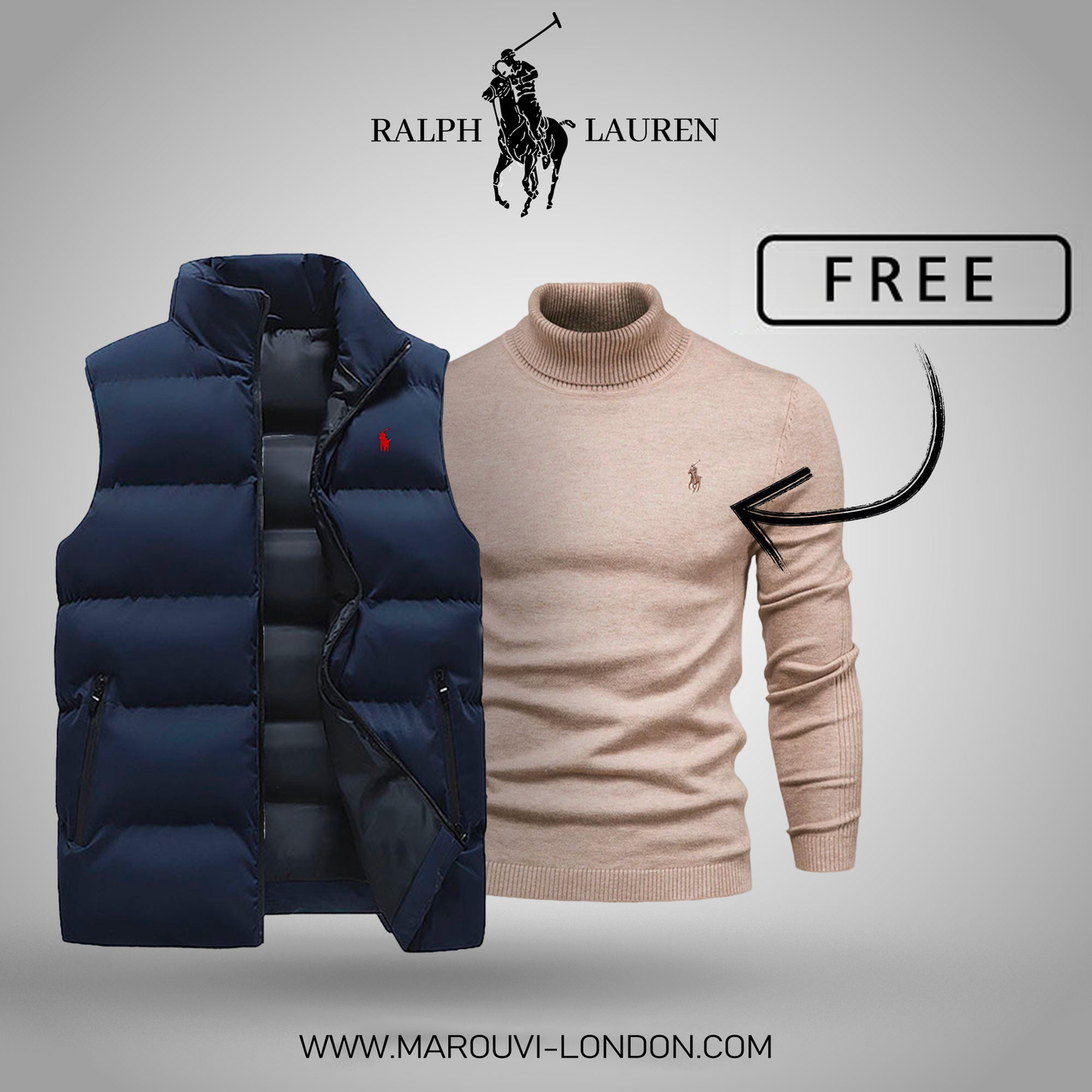 Elandor™ RL | Gilet Élégant avec Pull Offert